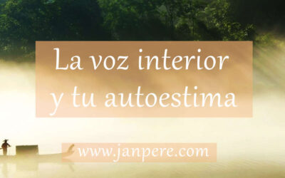 La voz interior y tu autoestima